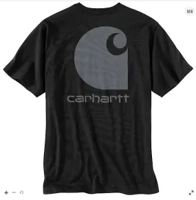 106149 RELAXED FIT HEAVYWEIGHT SHORT-SLEEVE POCKET C GRAPHIC T-SHIRT