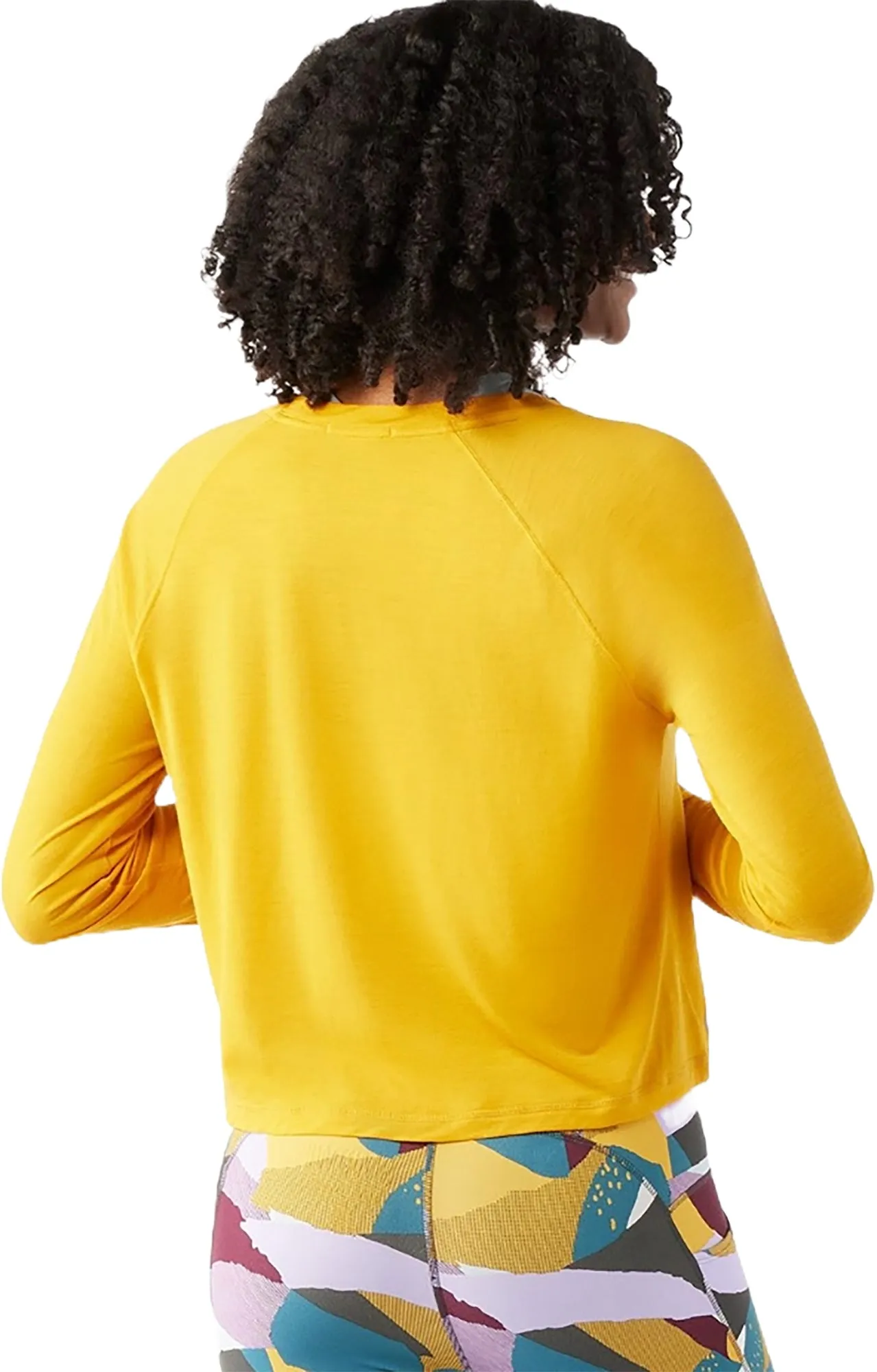 Active Crop Long Sleeve Tee - Women's|-|T-shirt court à manches longues Active - Femme