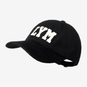 Adult Black Cashmere Cap