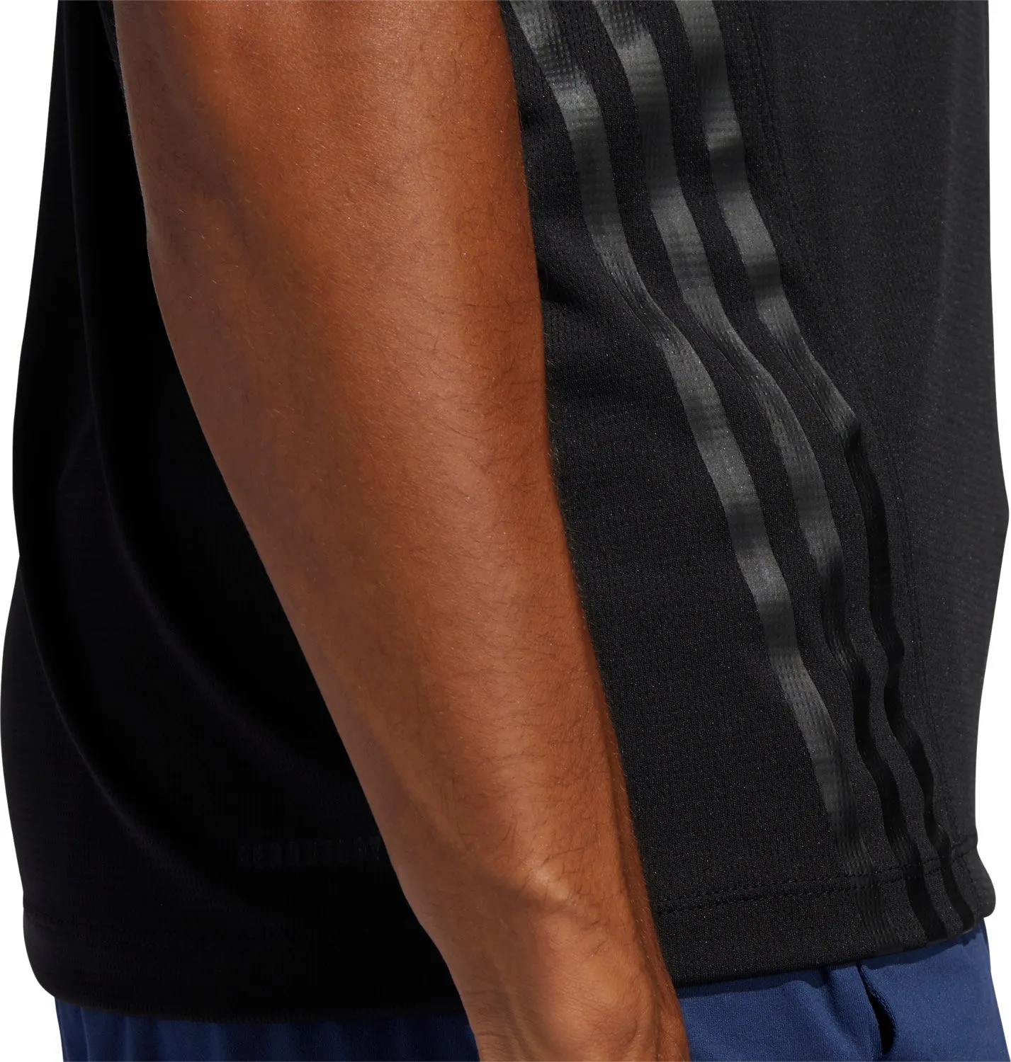 AEROREADY 3 Stripes Tee (Past Season) - Men's|-|T-shirt AEROREADY 3 Stripes(saison précédente) - Homme
