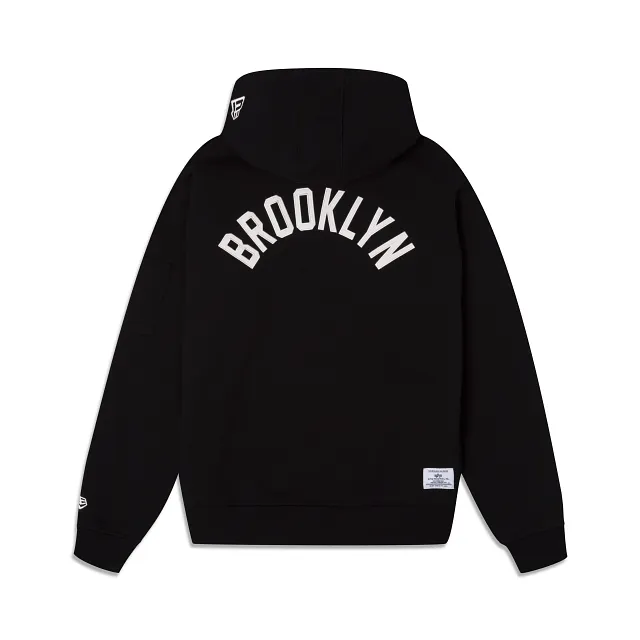 Alpha Industries X Brooklyn Nets Zipper Hoodie