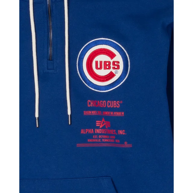 Alpha Industries X Chicago Cubs Zipper Hoodie