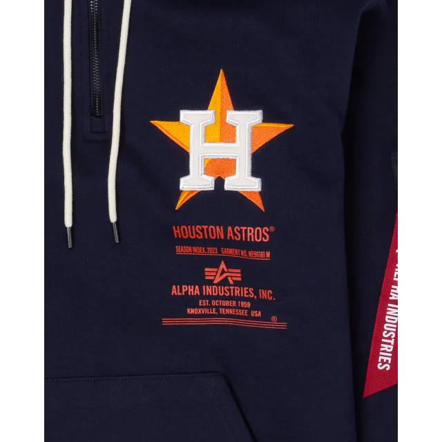 Alpha Industries X Houston Astros Zipper Hoodie