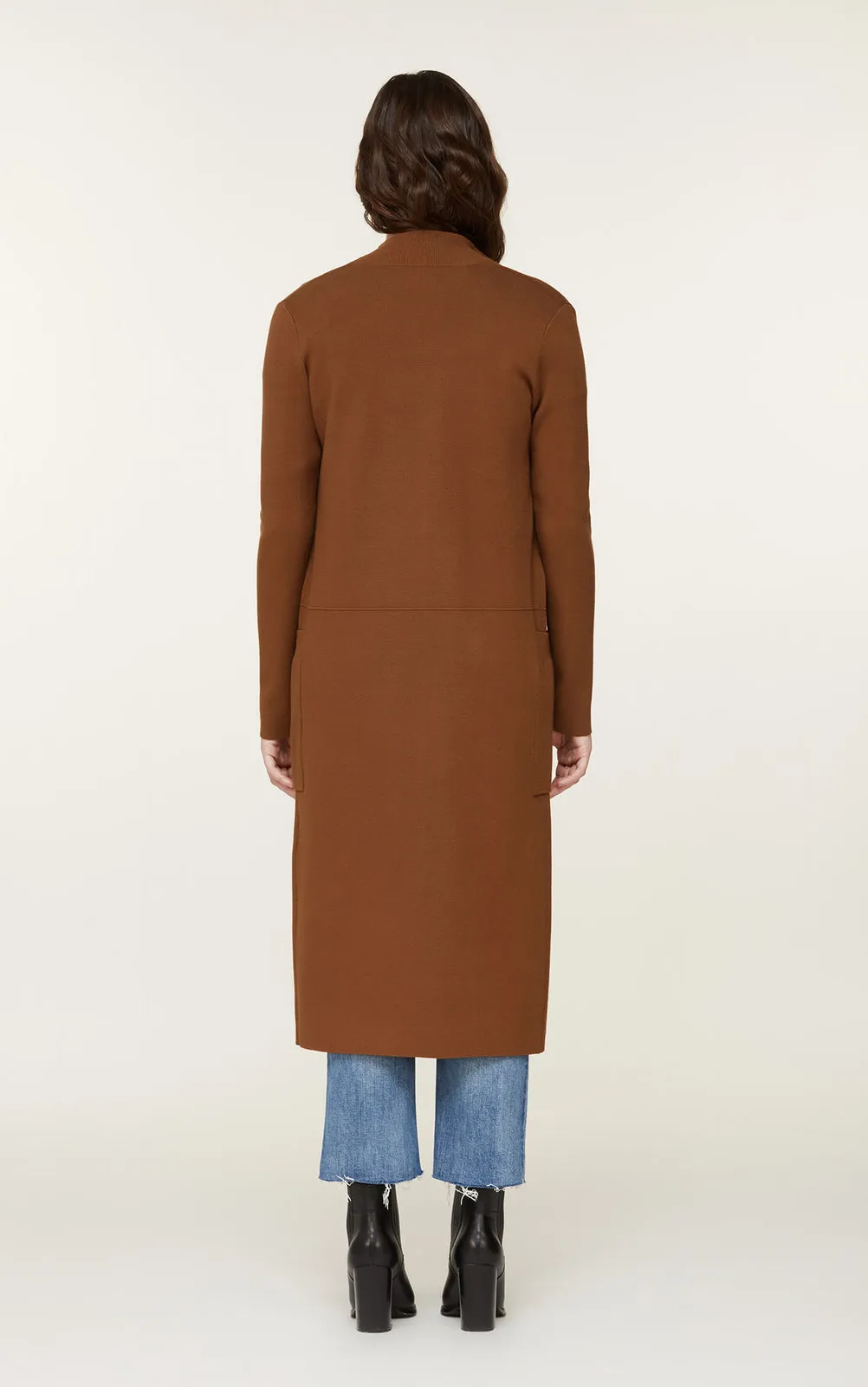 Annabella-N Long Knit Coatigan - Women's|-|Manteau cardigan long en tricot Annabella-N - Femme
