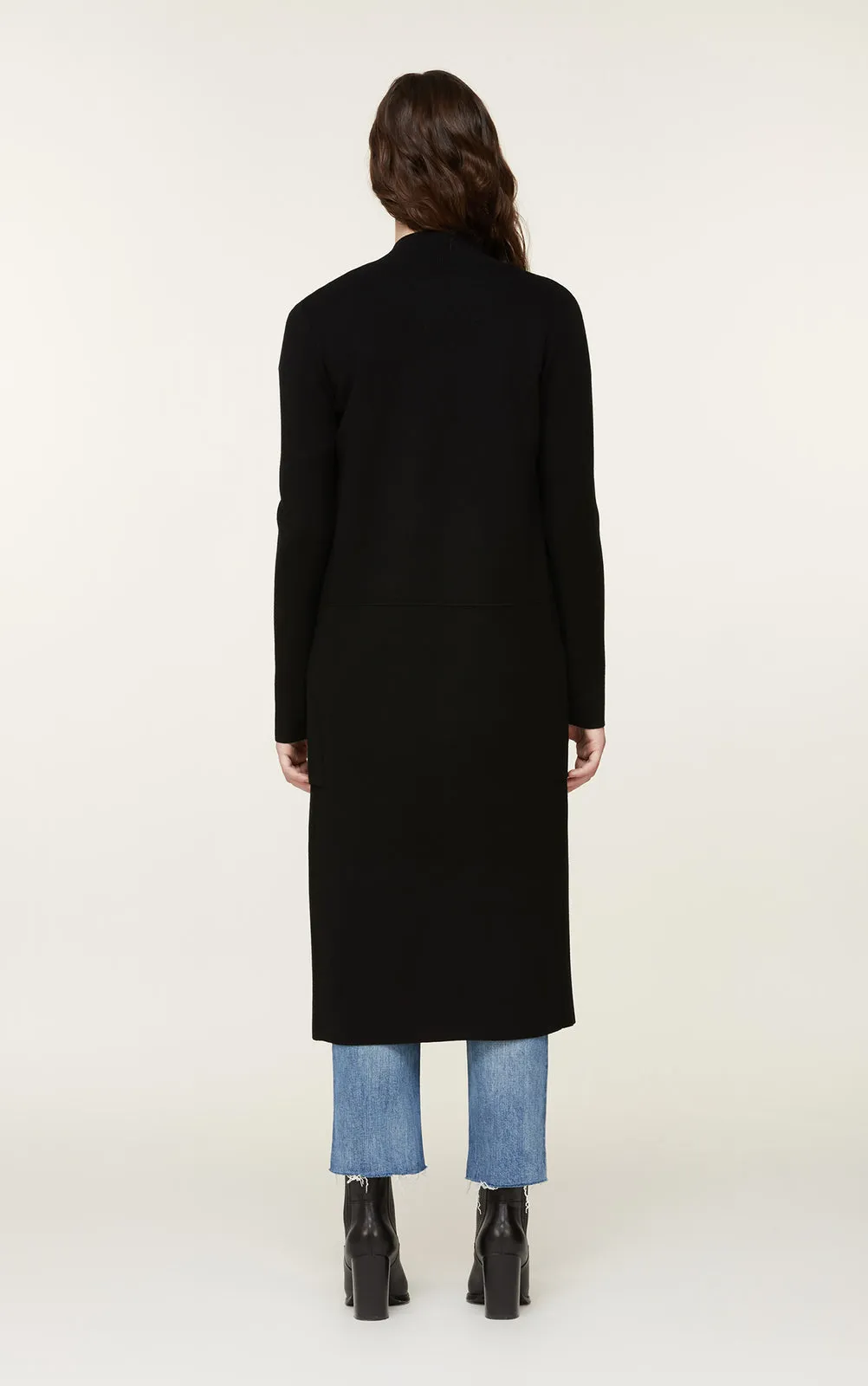 Annabella-N Long Knit Coatigan - Women's|-|Manteau cardigan long en tricot Annabella-N - Femme