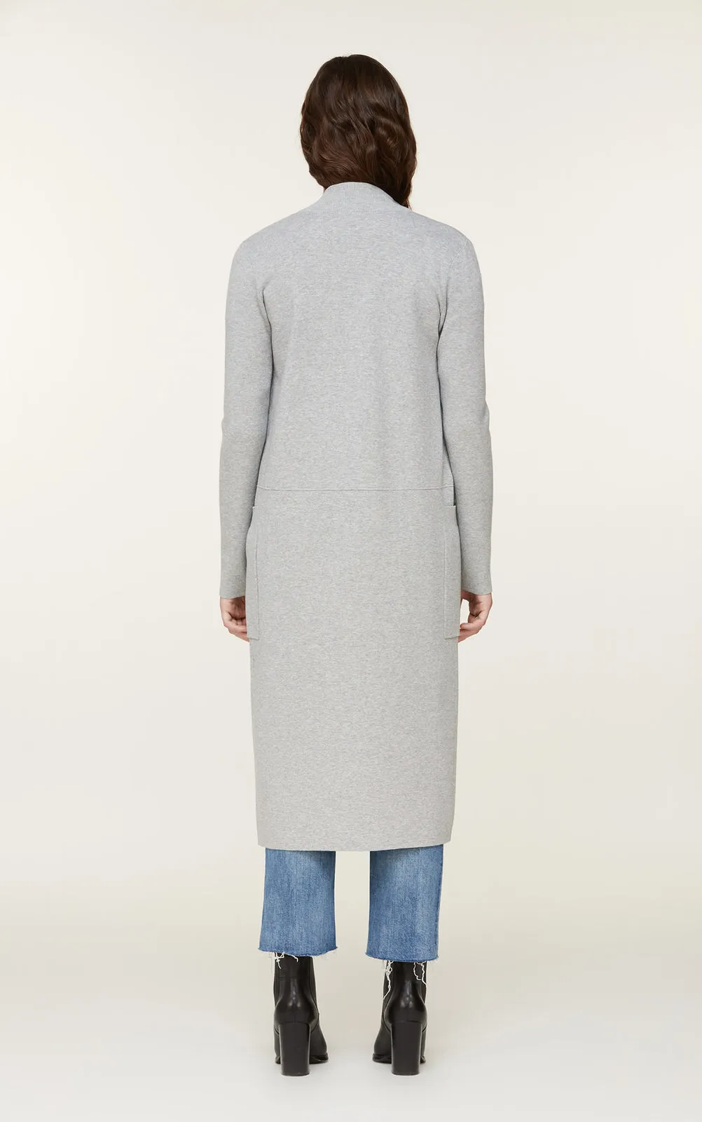 Annabella-N Long Knit Coatigan - Women's|-|Manteau cardigan long en tricot Annabella-N - Femme