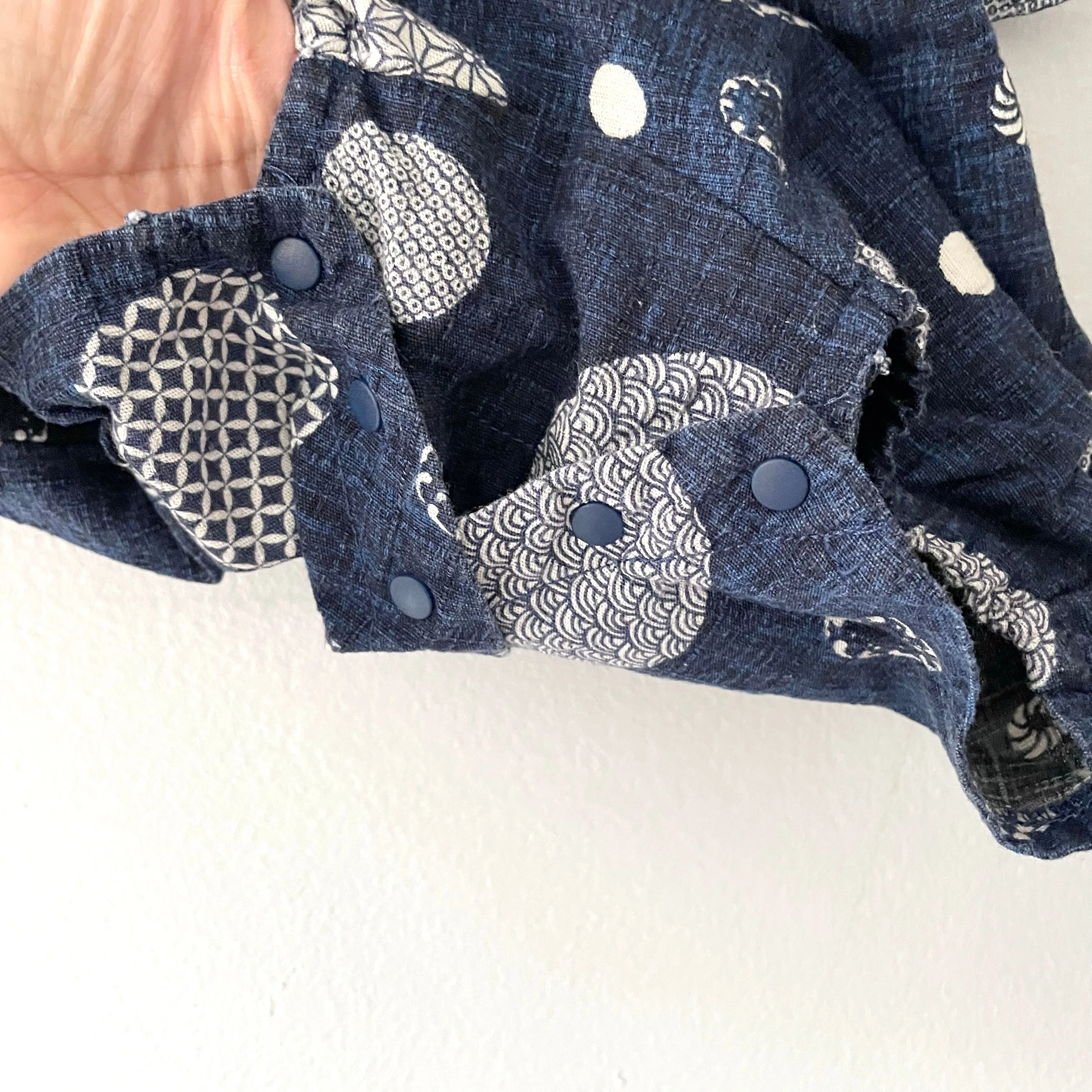 Bebe / Japanese kimono romper / 3-6M