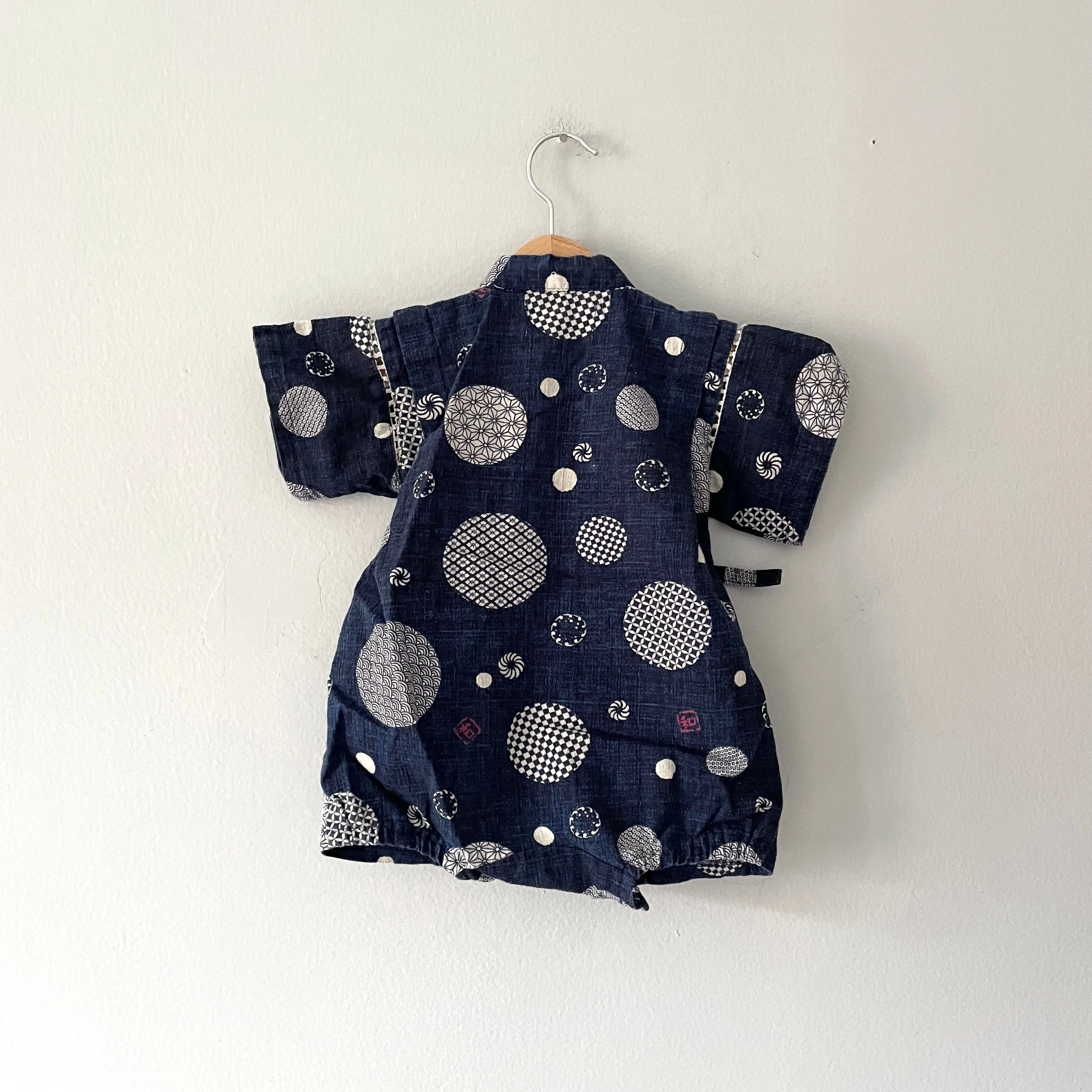 Bebe / Japanese kimono romper / 3-6M