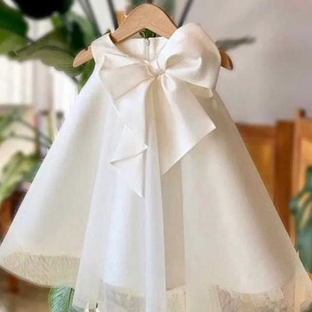Big Bow Baby Girl Dress