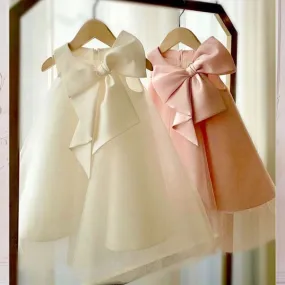 Big Bow Baby Girl Dress