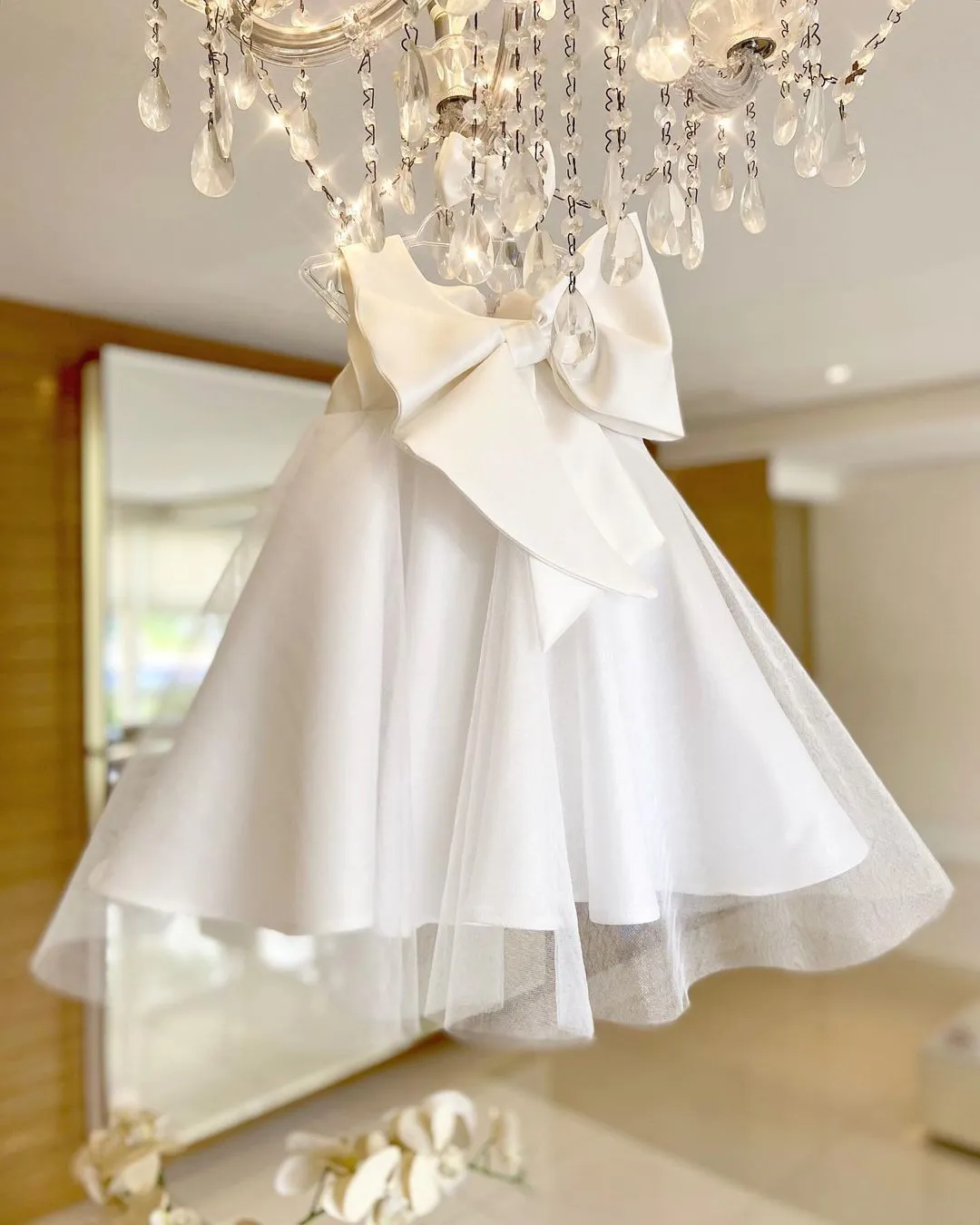 Big Bow Baby Girl Dress