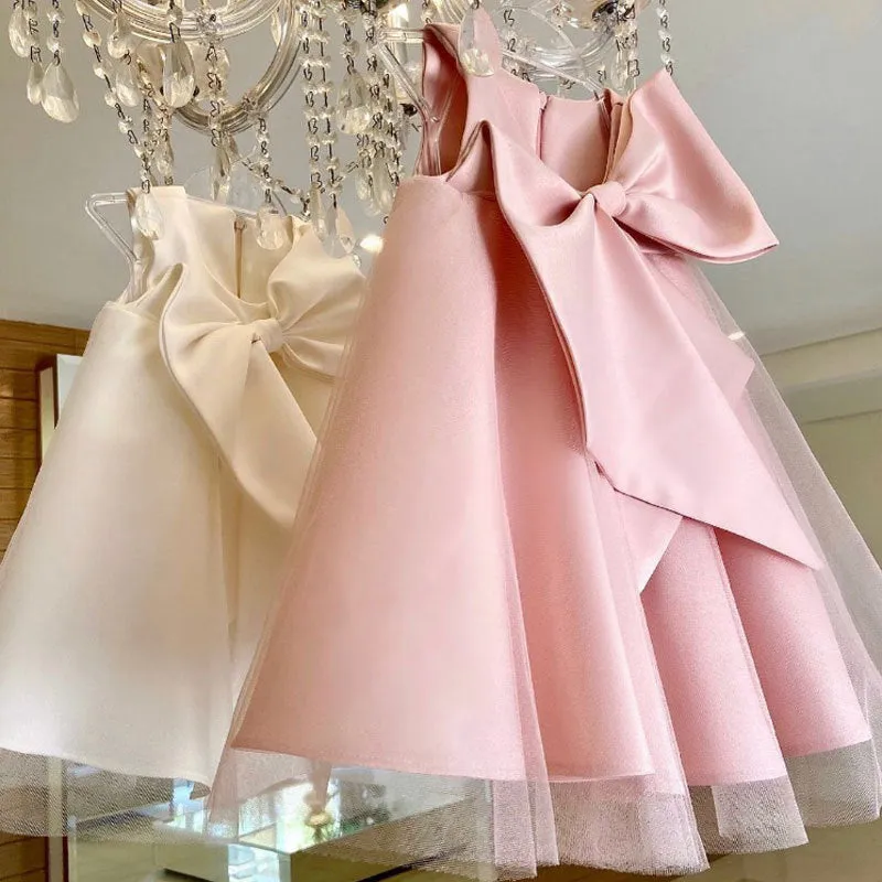 Big Bow Baby Girl Dress