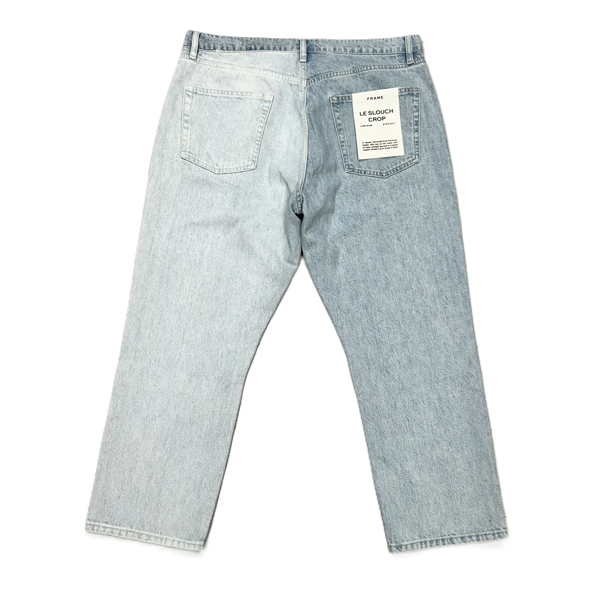 Blue Denim Jeans Designer By Frame, Size: 14