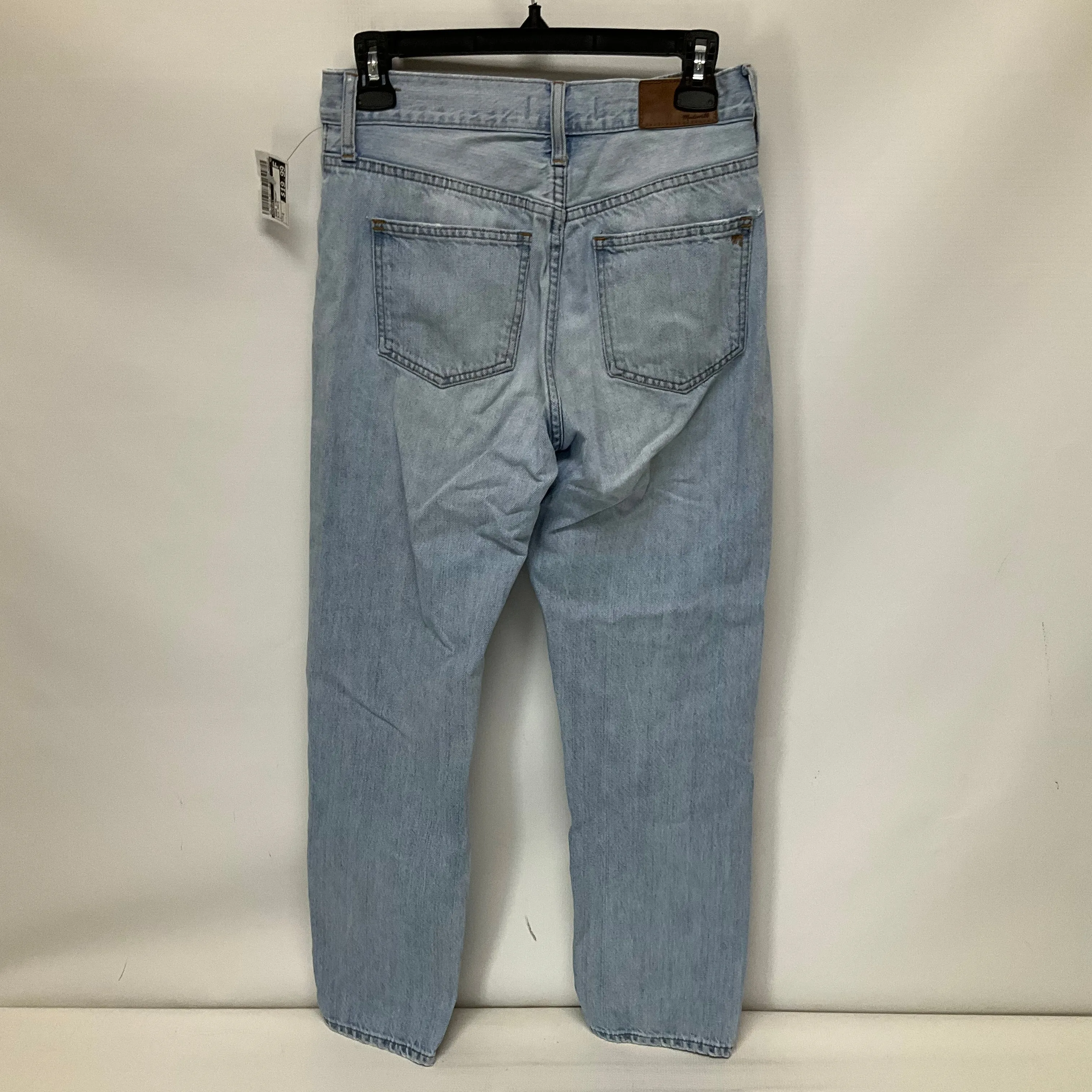 Blue Denim Jeans Straight Madewell, Size 2