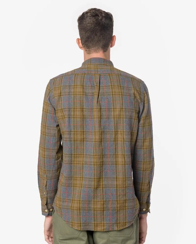Cabeco Shirt in Plaid Brown/Grey