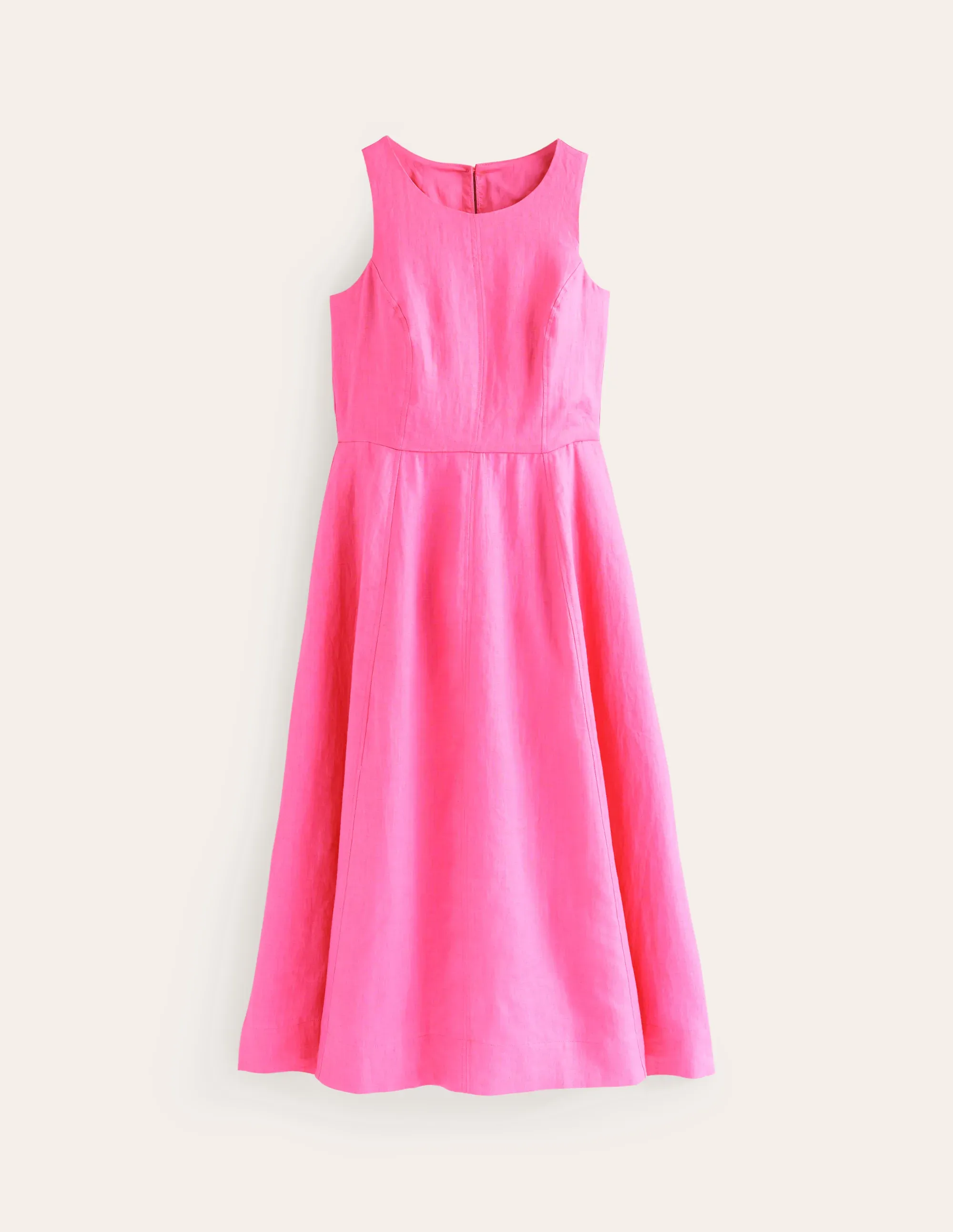 Carla Linen Midi Dress