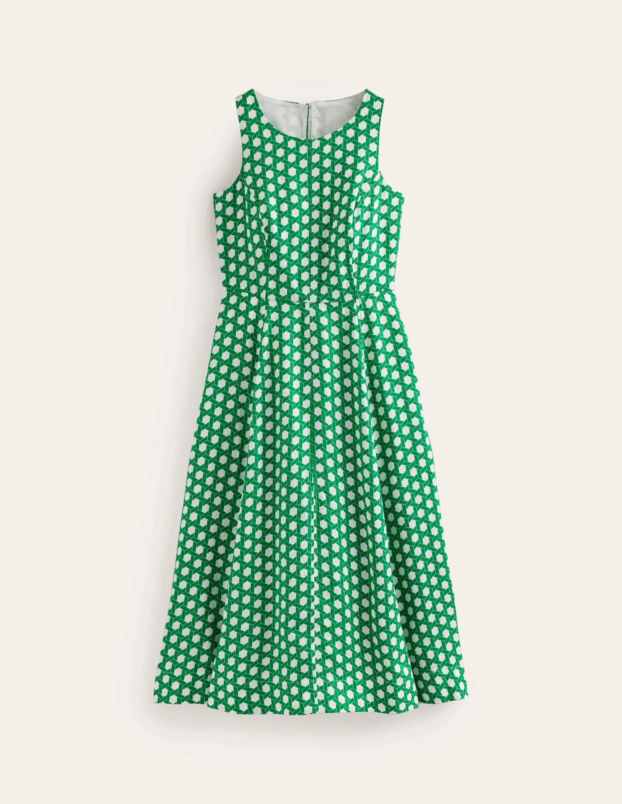 Carla Linen Midi Dress