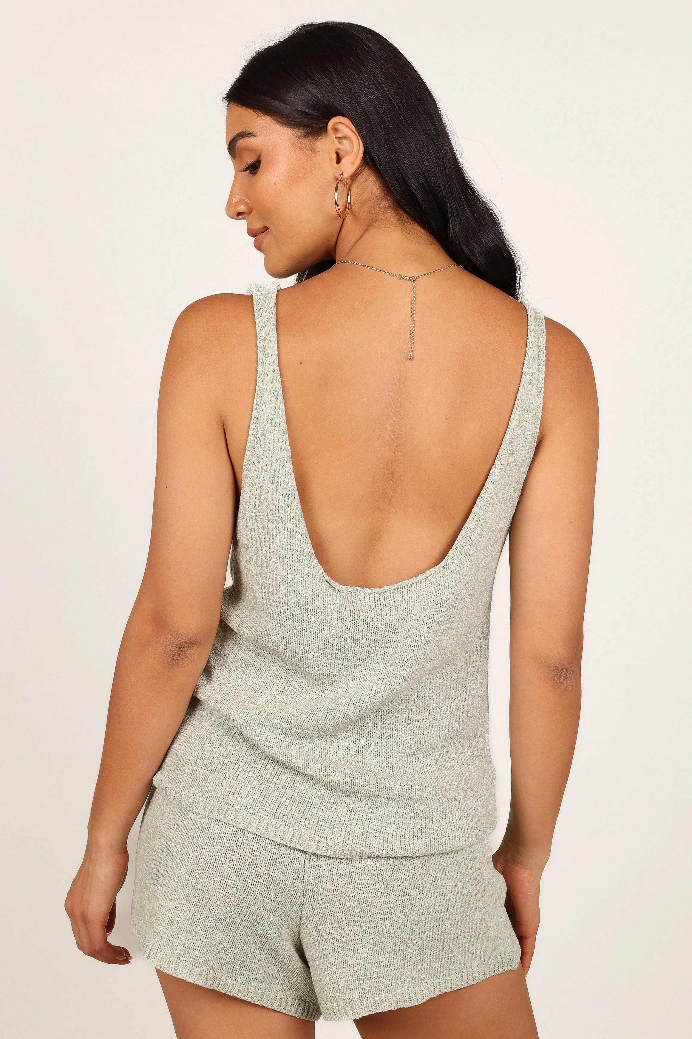 Celeste Tank and Shorts Set - Sage