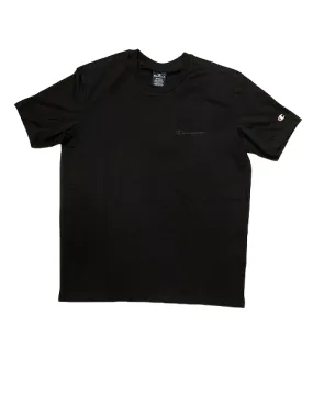 Champion T-shirt manica corta da uomo Legacy Americans Classic Small Logo 218539 KK002 NBK nero