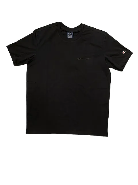 Champion T-shirt manica corta da uomo Legacy Americans Classic Small Logo 218539 KK002 NBK nero