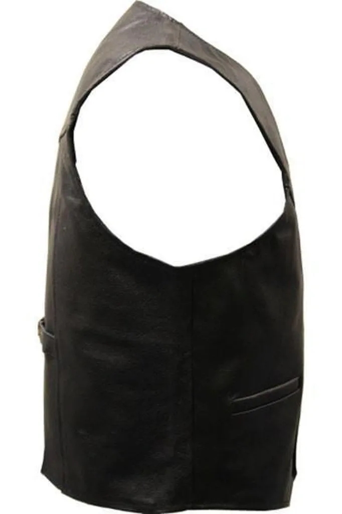 Classic Leather Biker Vest