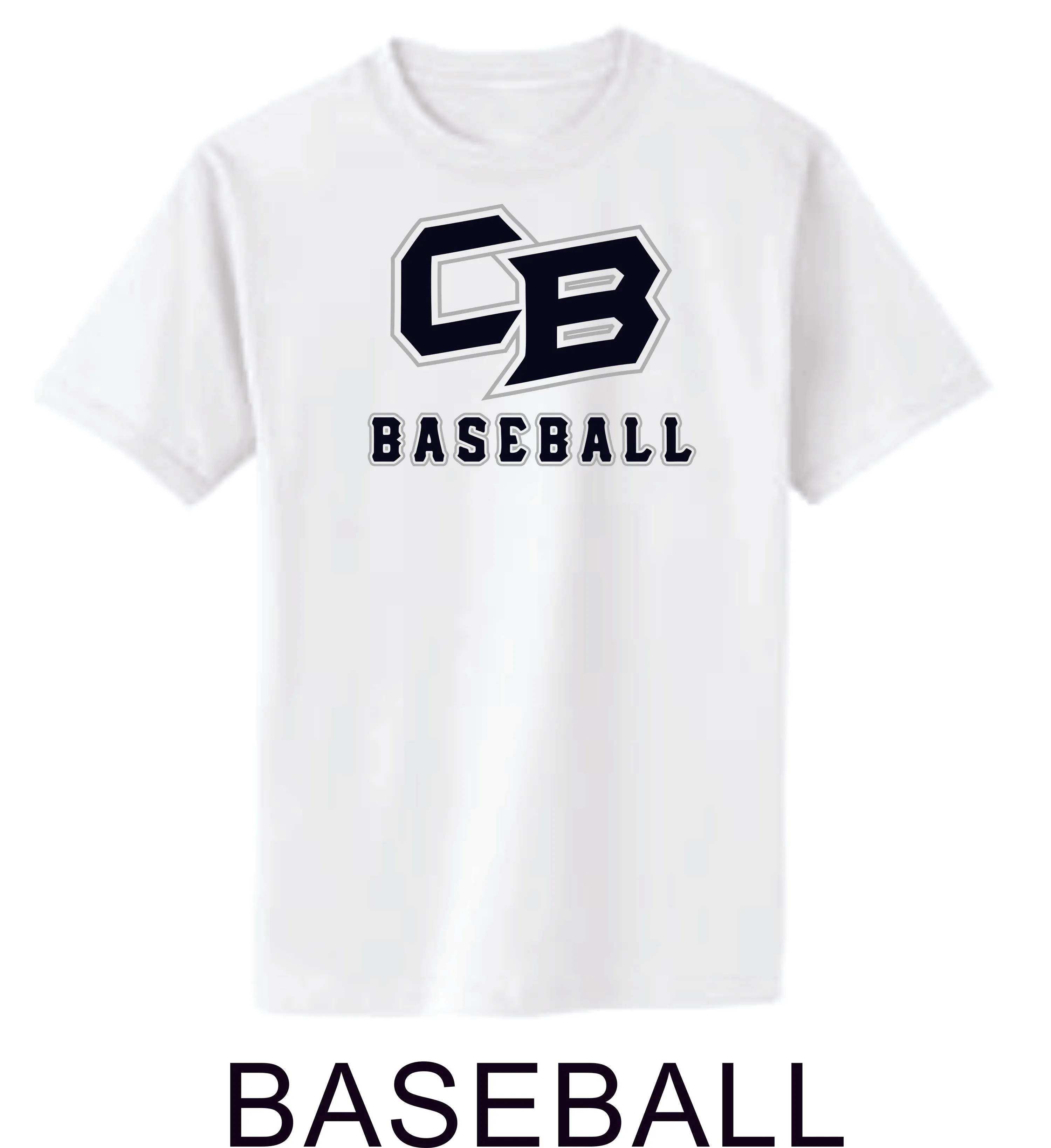 CO Baseball Basic BASEBALL Tee- Matte or Glitter