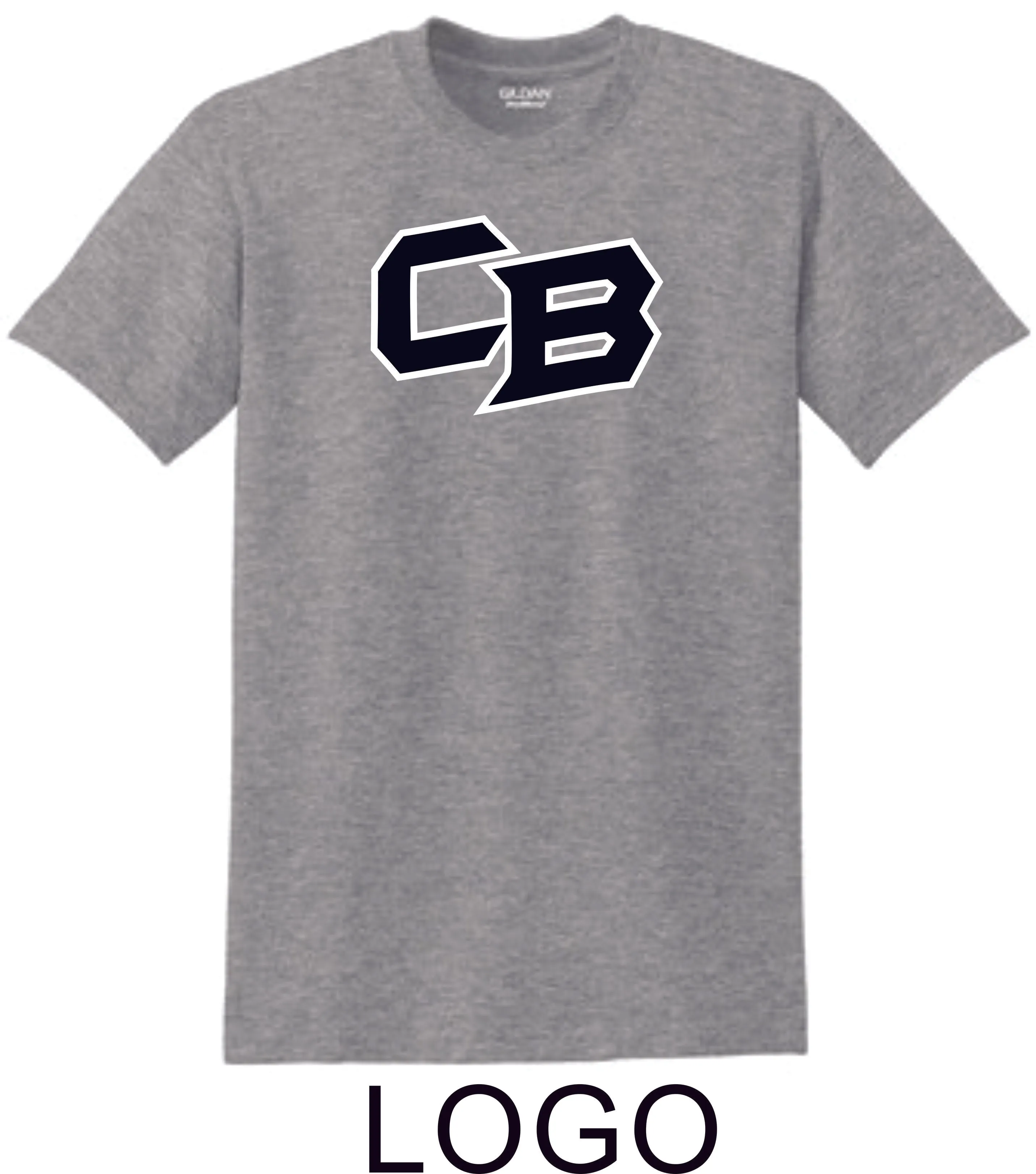 CO Baseball Basic Logo Tee- Matte or Glitter