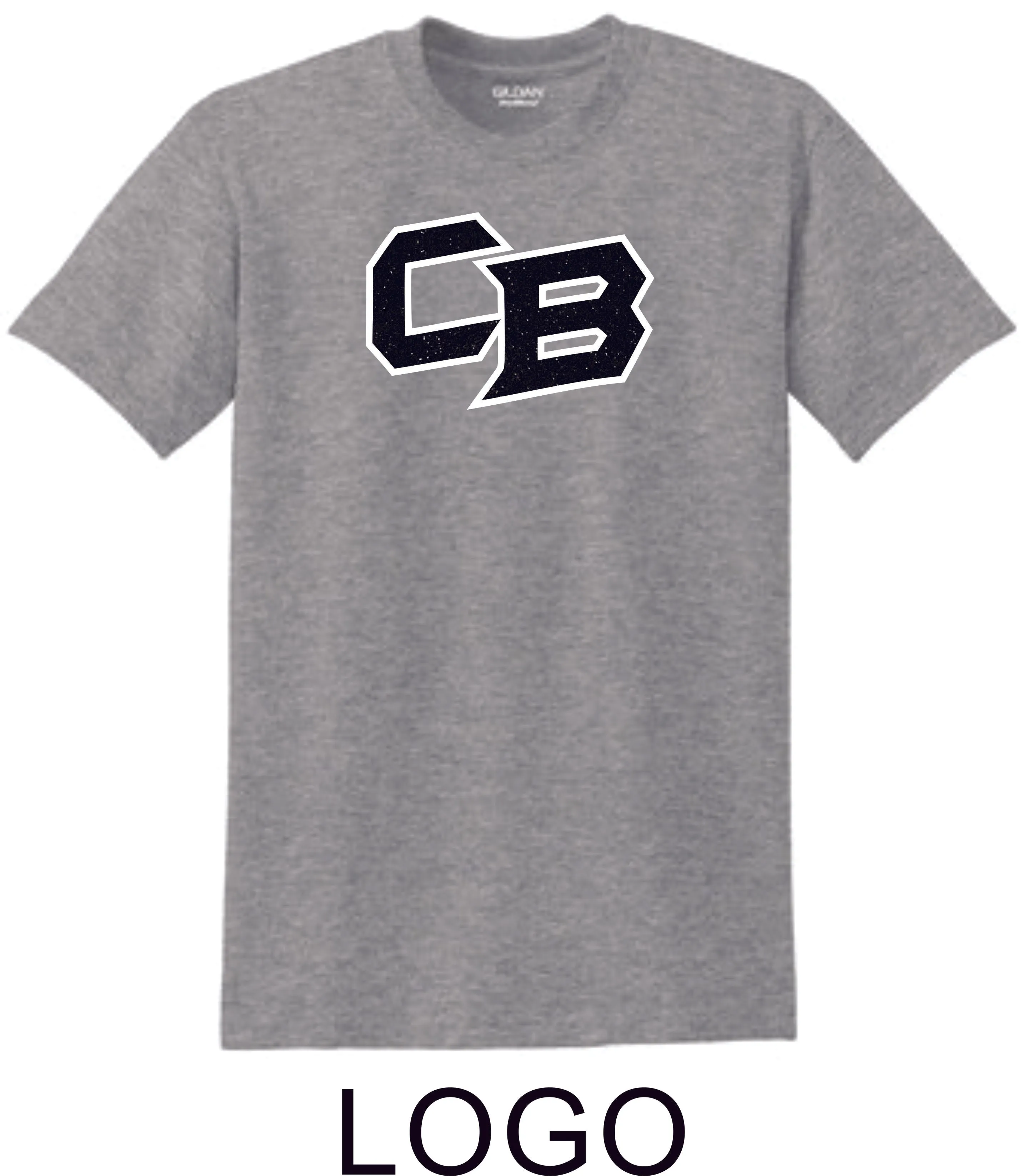 CO Baseball Basic Logo Tee- Matte or Glitter