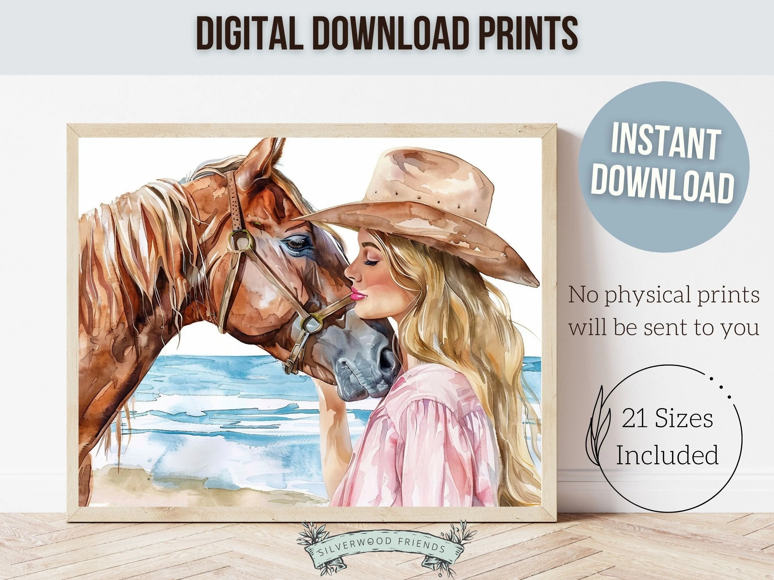 Coastal Cowgirl Print - 003