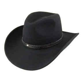 Comanche Cowboy Hat - Black