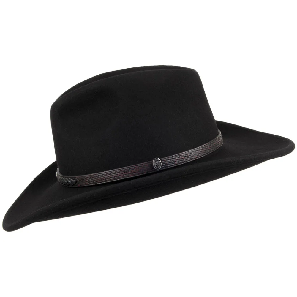 Comanche Cowboy Hat - Black