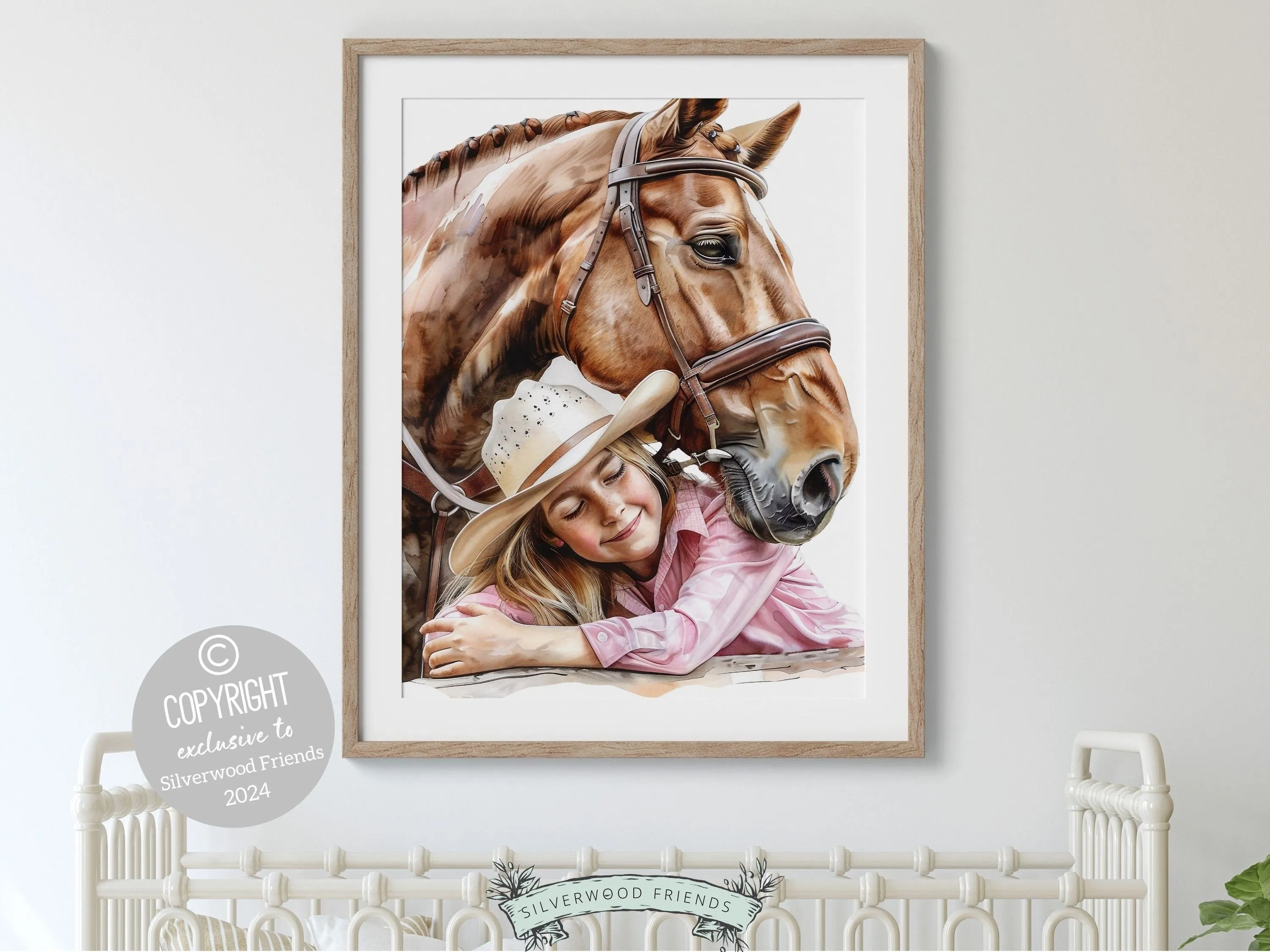 Cowgirl Horse Print - 005