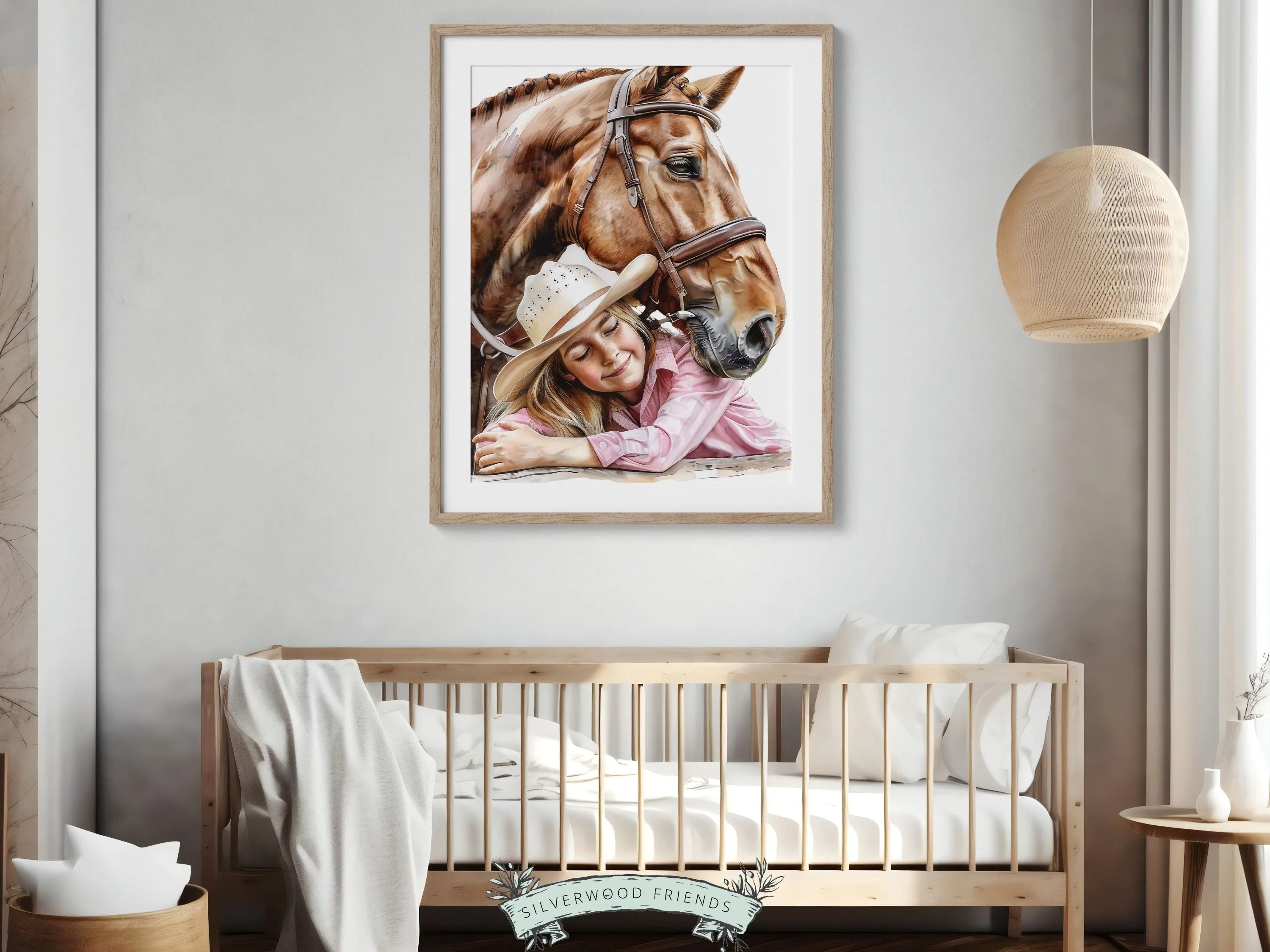 Cowgirl Horse Print - 005