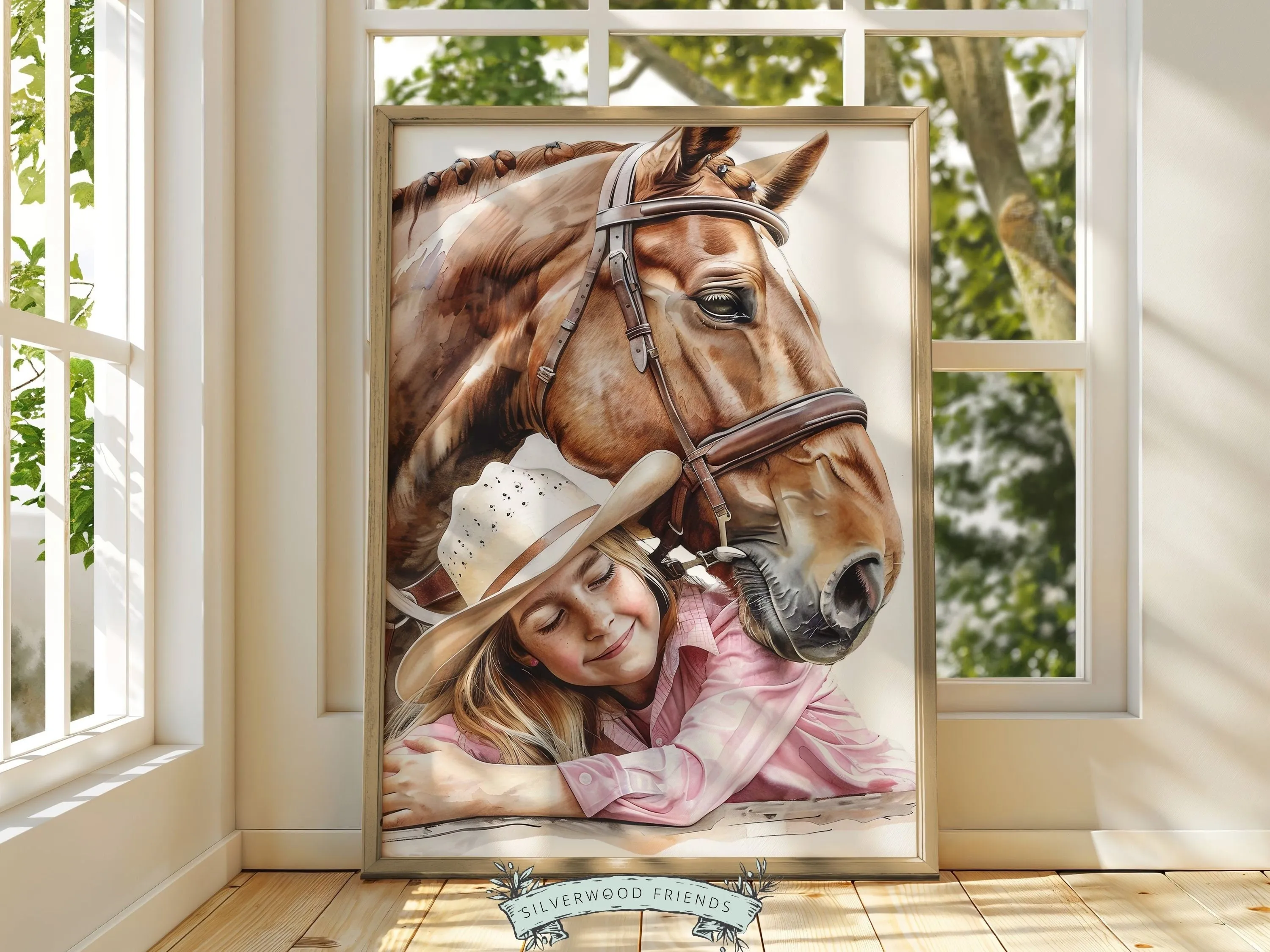 Cowgirl Horse Print - 005