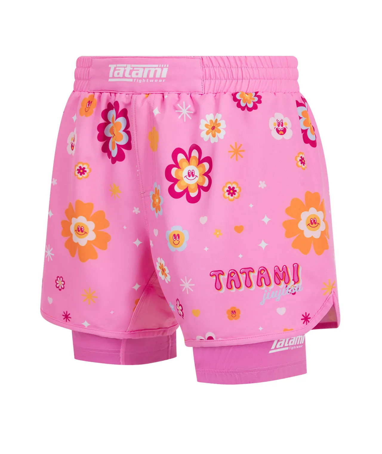 Flower Power Hybrid Shorts