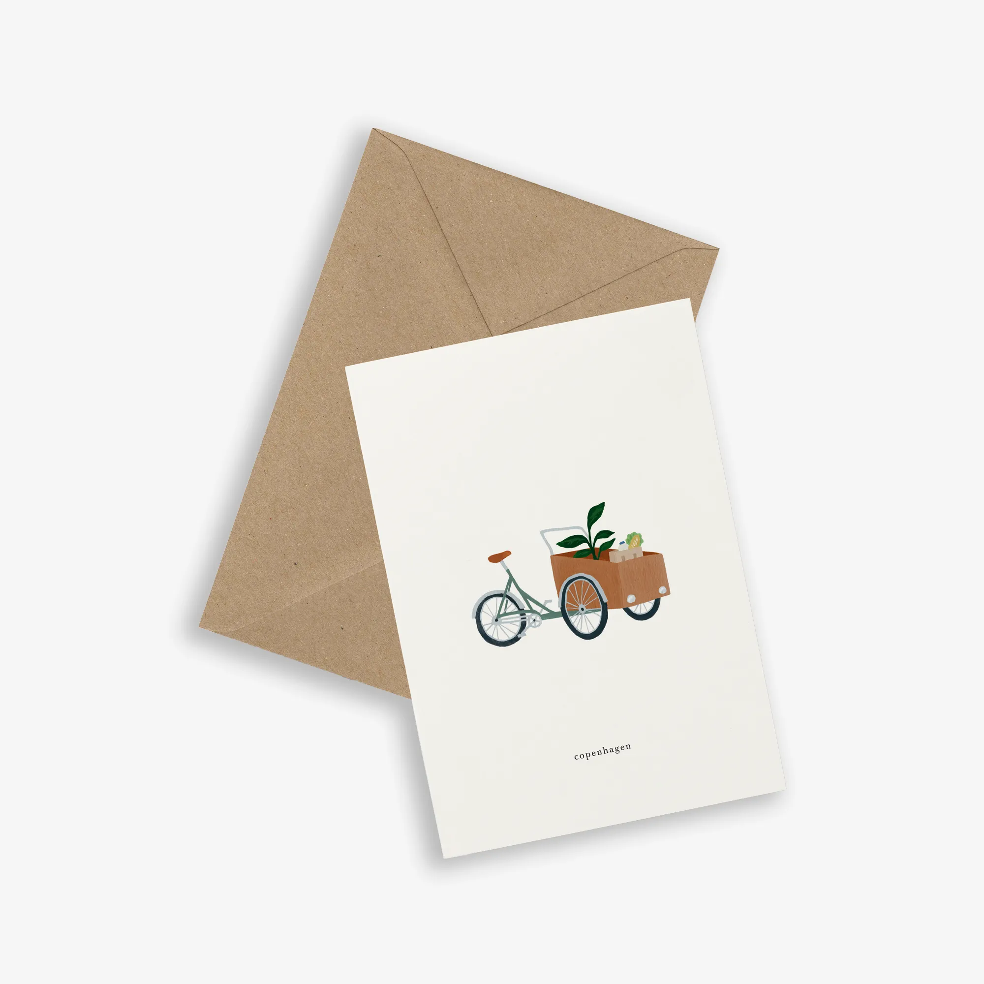 GREETING CARD // CARGO BIKE