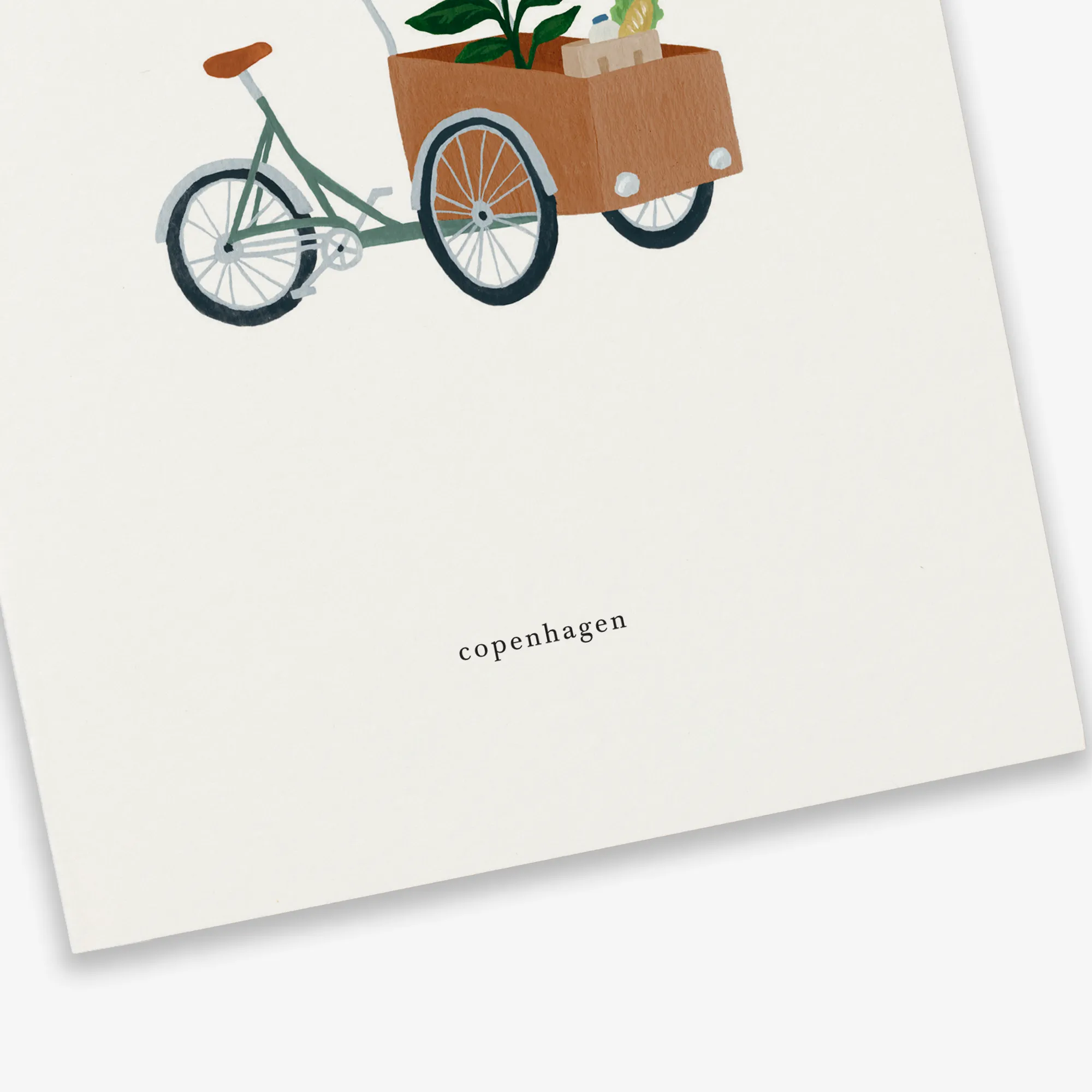 GREETING CARD // CARGO BIKE
