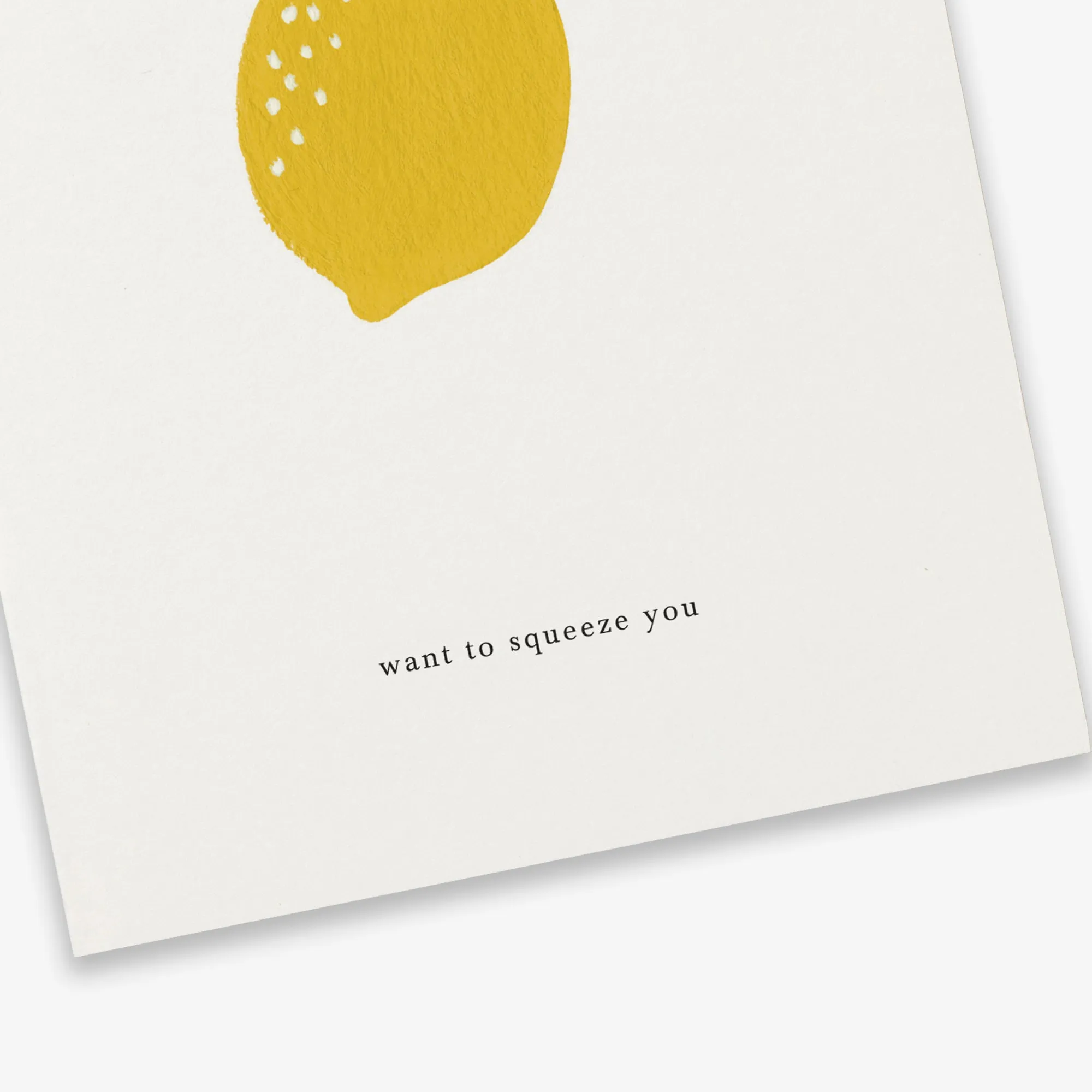 GREETING CARD // LEMON