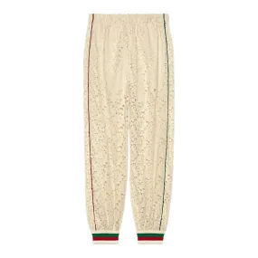 Gucci Flower Lace Jogging Pants