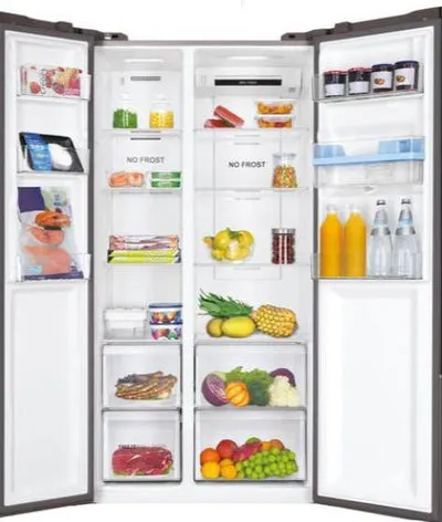 Haier 521L American Fridge Freezer | HSR3918EWPG