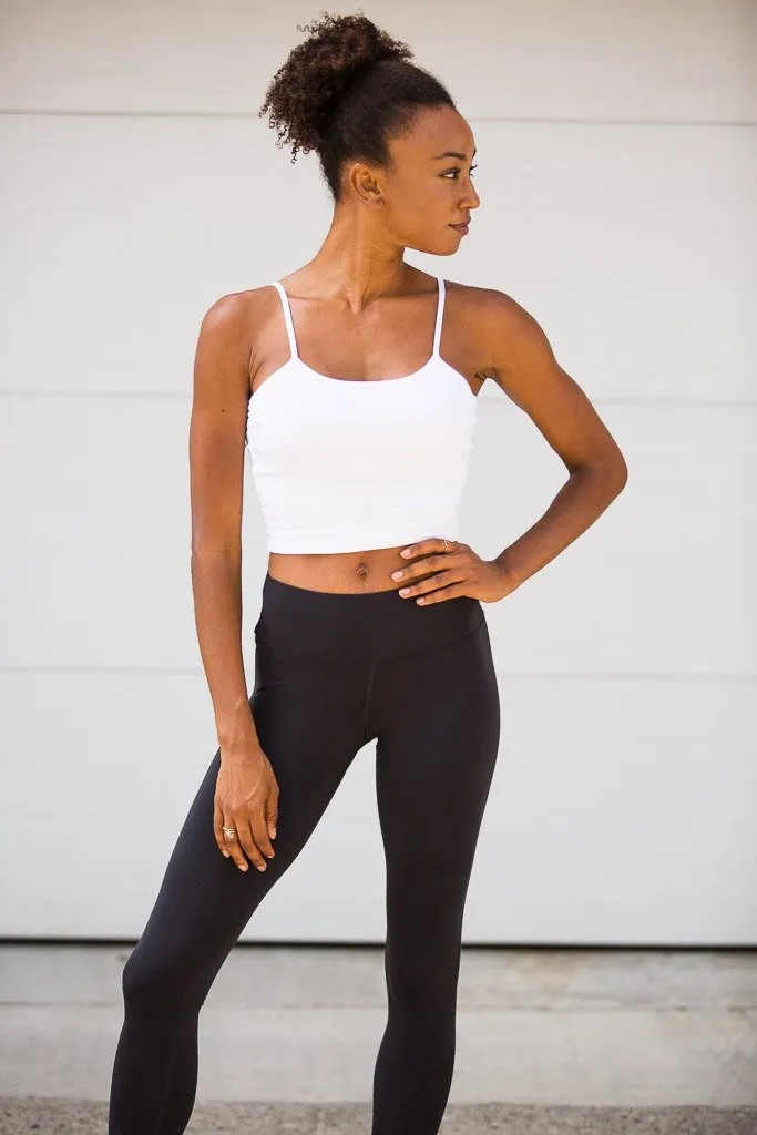 Harlee Crop - White