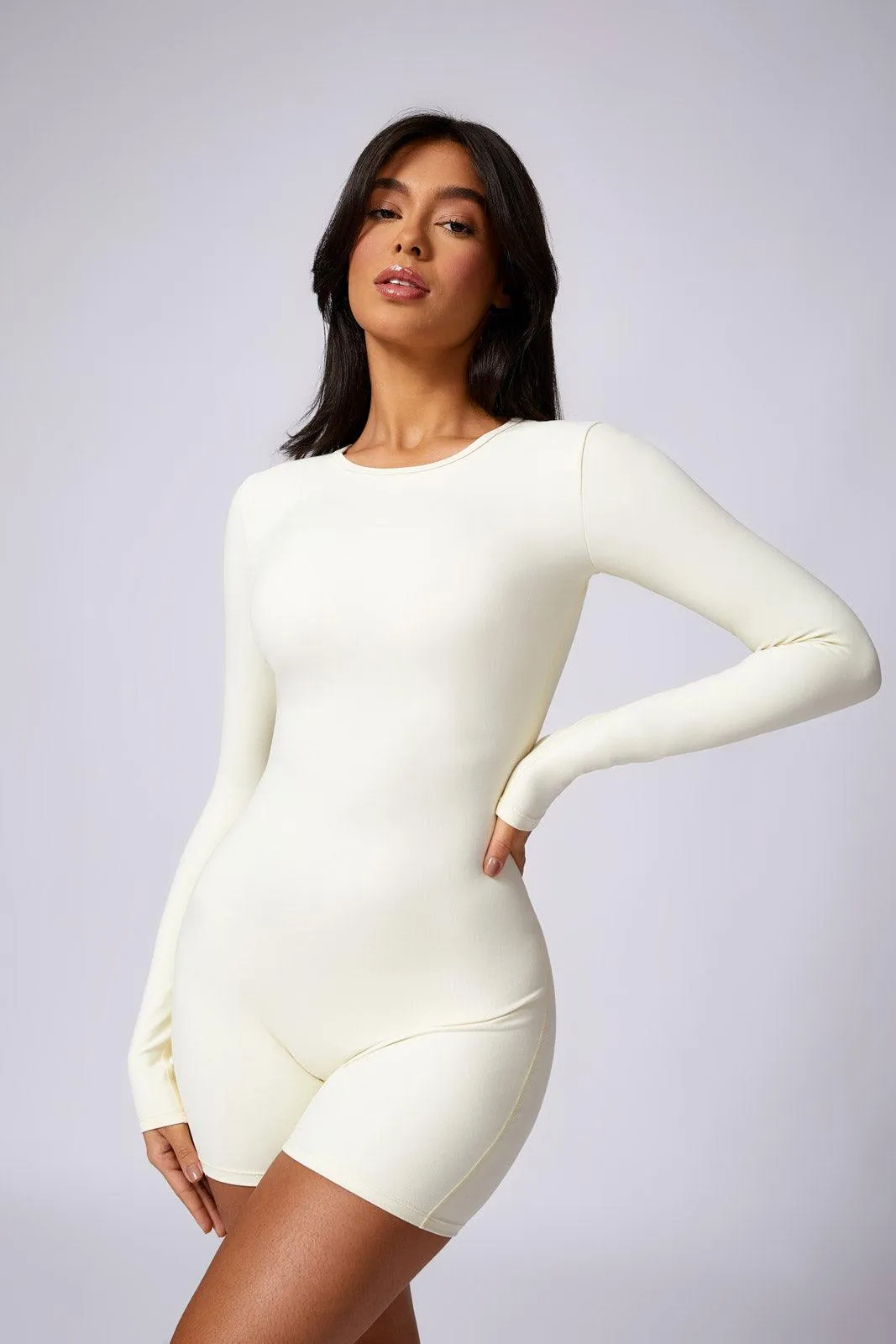 Kennedy Romper - Porcelain White (FINAL SALE)
