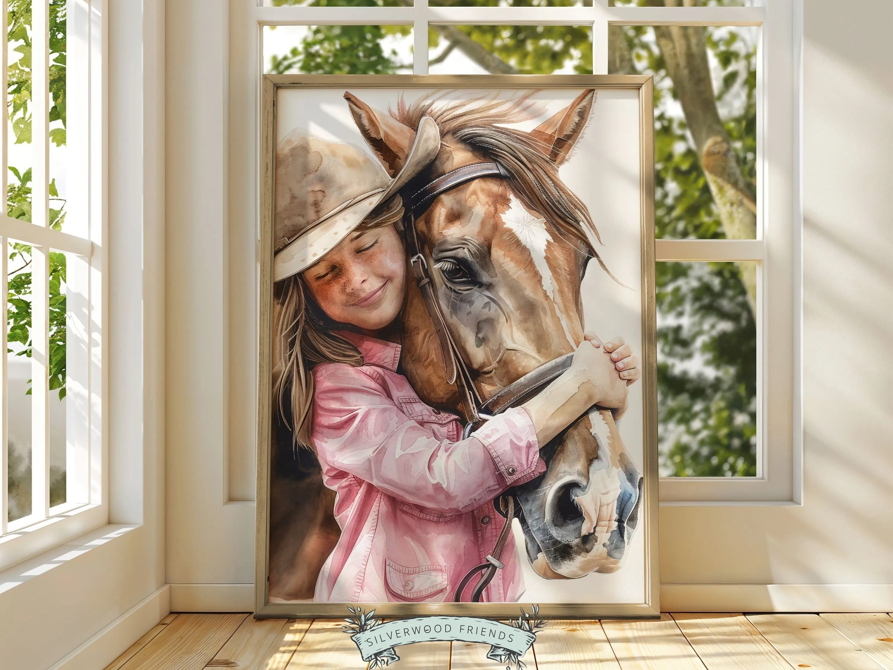 Little Cowgirl Nursery Print - 005