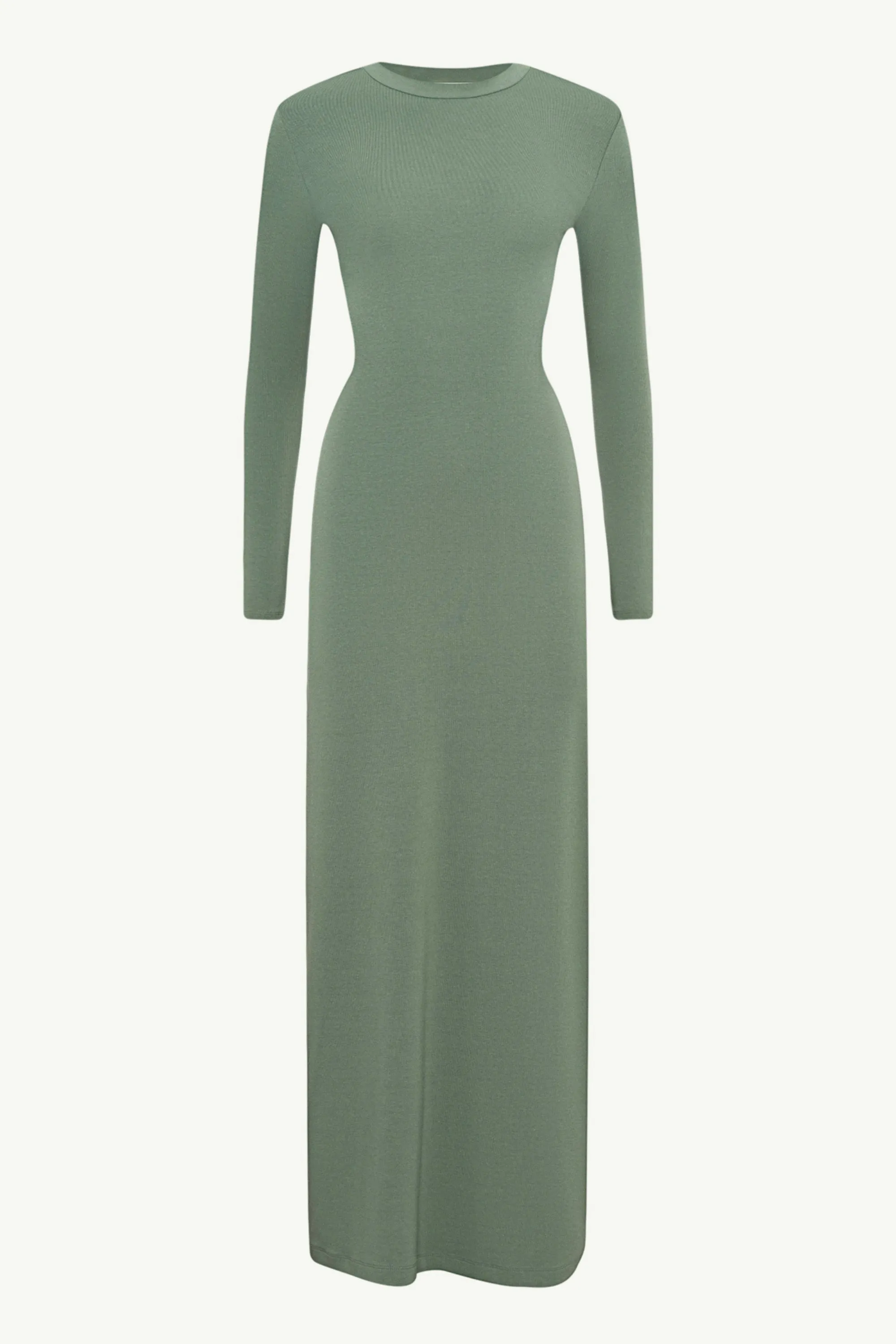 Melissa Jersey Maxi Dress with Wrap Skirt - Dark Forest