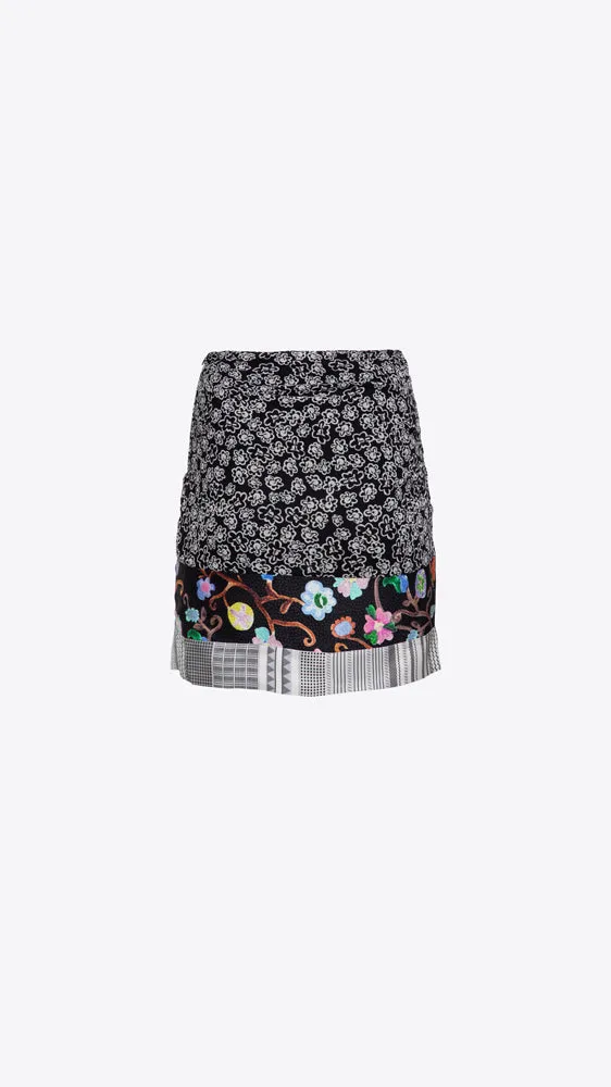 Mixed Florals Skirt