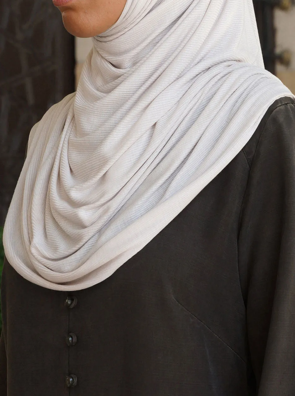 Modal Rib Jersey Maxi Hijab