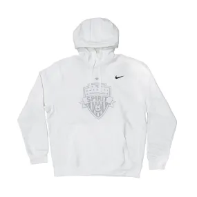 Nike 2023 Washington Spirit Hoodie - BIG SHIELD LOGO - White
