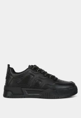 Panelling Detail Flatform Sneakers