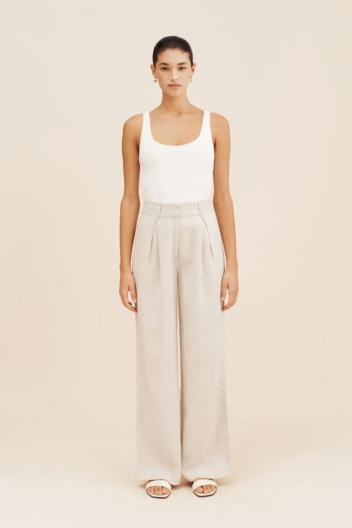 Presley Trousers in Natural