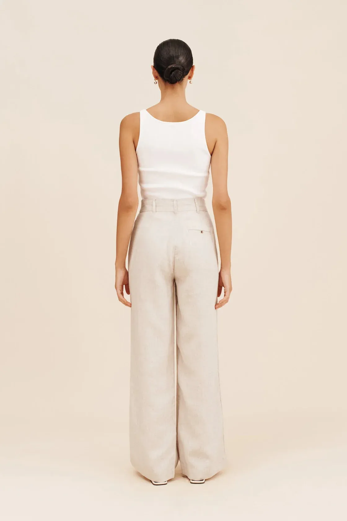 Presley Trousers in Natural